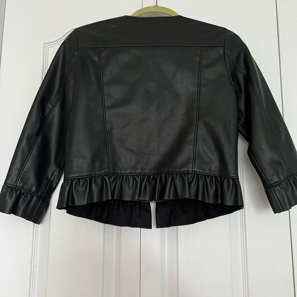 ZARA Leather Jacket - Picture 2 of 2